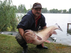 Horváth András 27,5 kg-os amurja (2011.09.20)